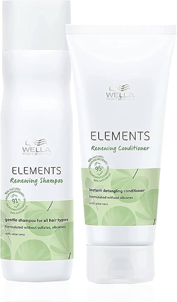 wella elements szampon i odżywka