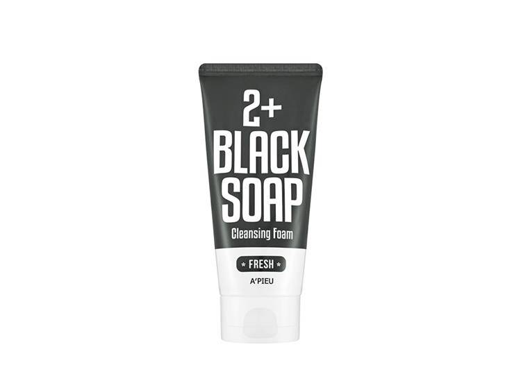 fresh blacksoap 2+ cleansing foam pianka oczyszczająca do twarzy 130g