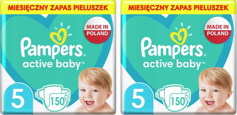 promocja pampers 150 szt