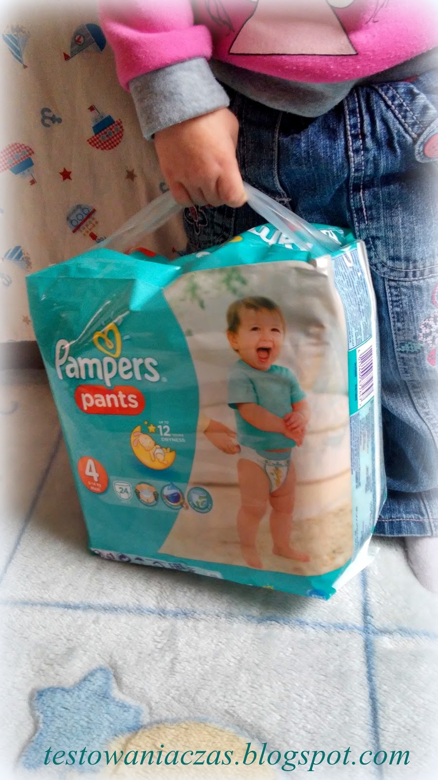 dla każdego próbka pieluchomajtek pampers pants