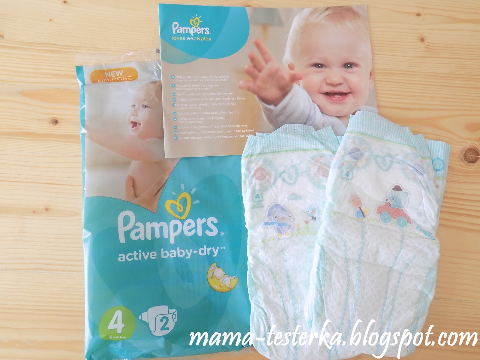 pieluchomajtki pampers próbka