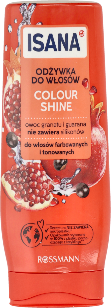 isana odżywka do włosów kwc color shine