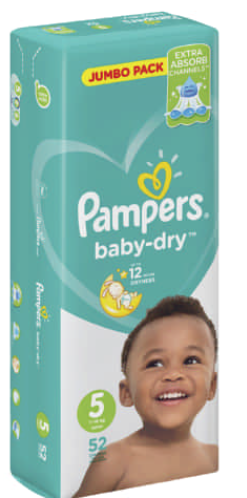 pampers dry active