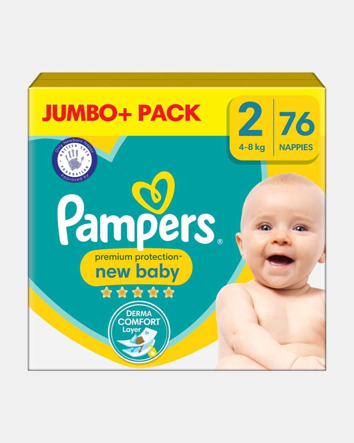 pampers new baby 2 76 szt