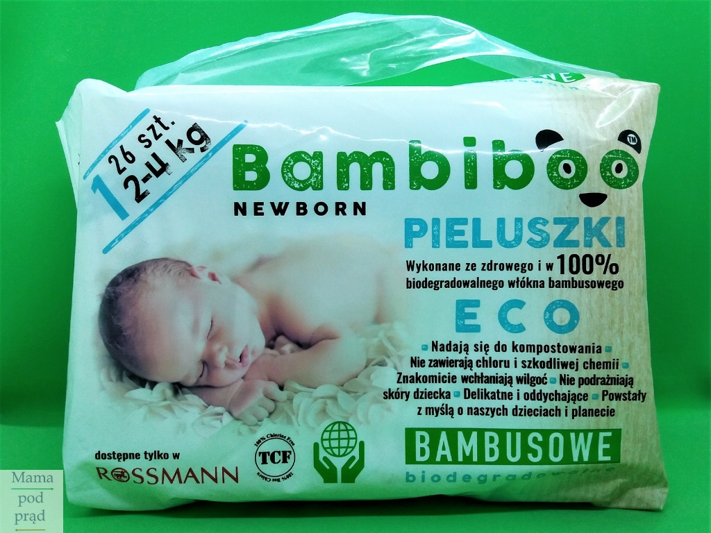 pieluchy biodegradowalne rossmann