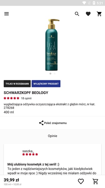 szampon beology rossmann