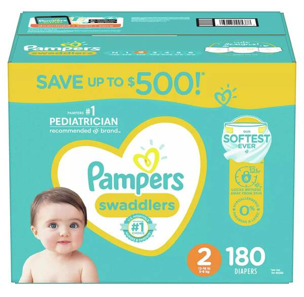 pampers 2 100szt cena