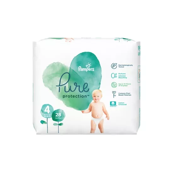 pampers pure protection skład