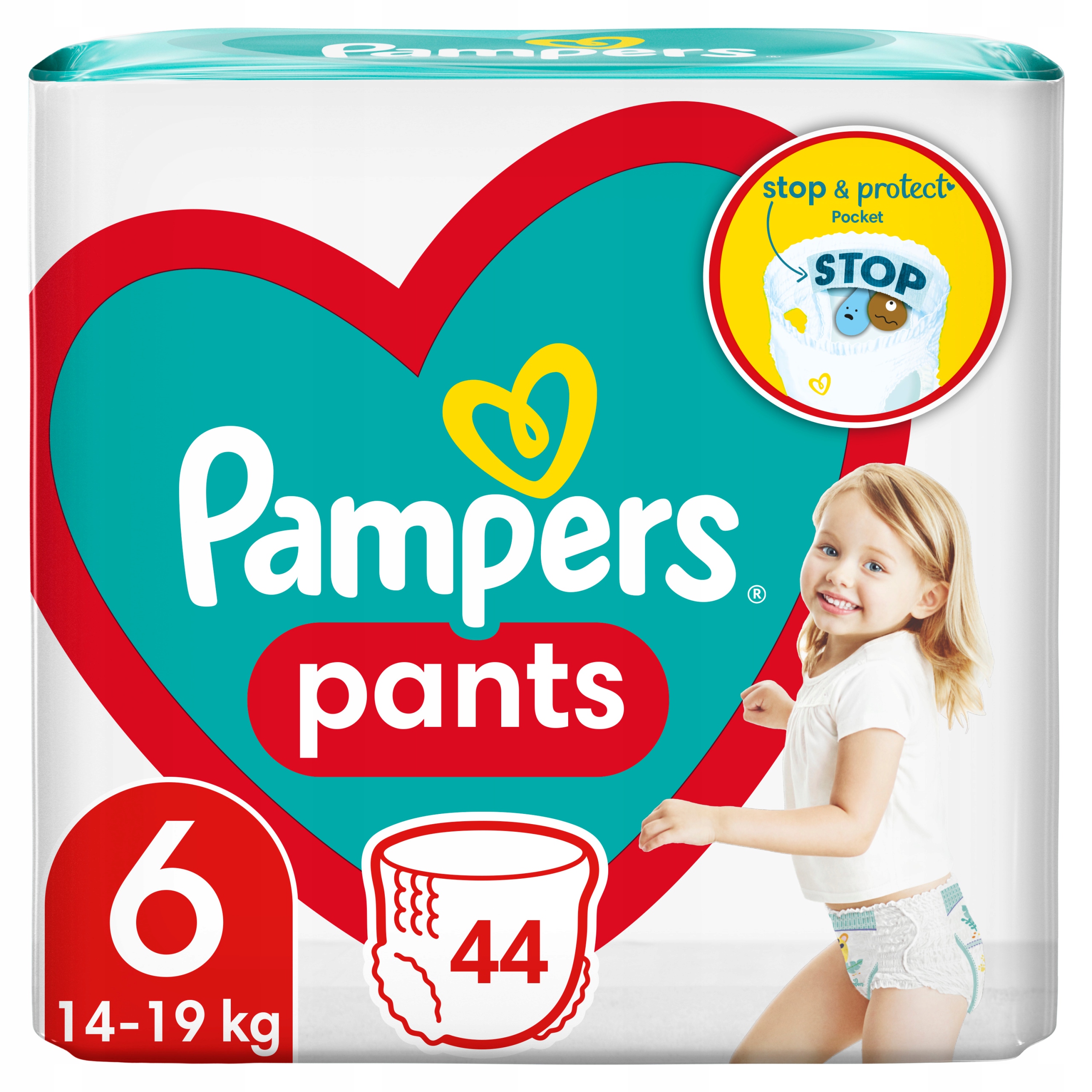 pieluszki pampers 6 44