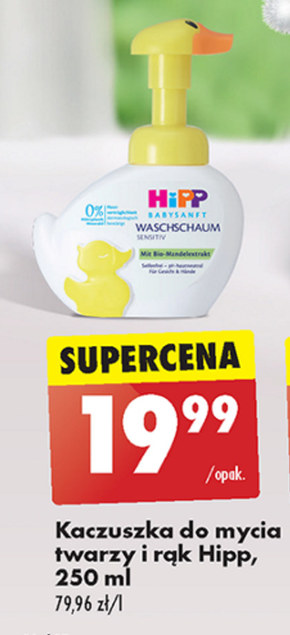 hipp babysanft pianka-kaczuszka do mycia twarzy i rąk 250 ml