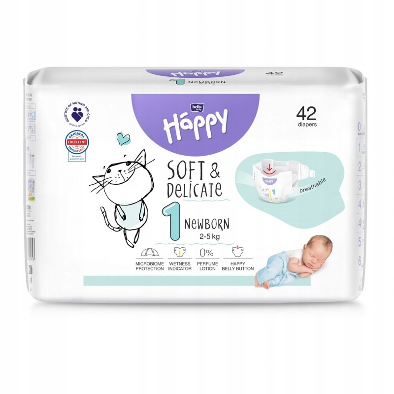 pieluchy pampers z wycięciem na pępek