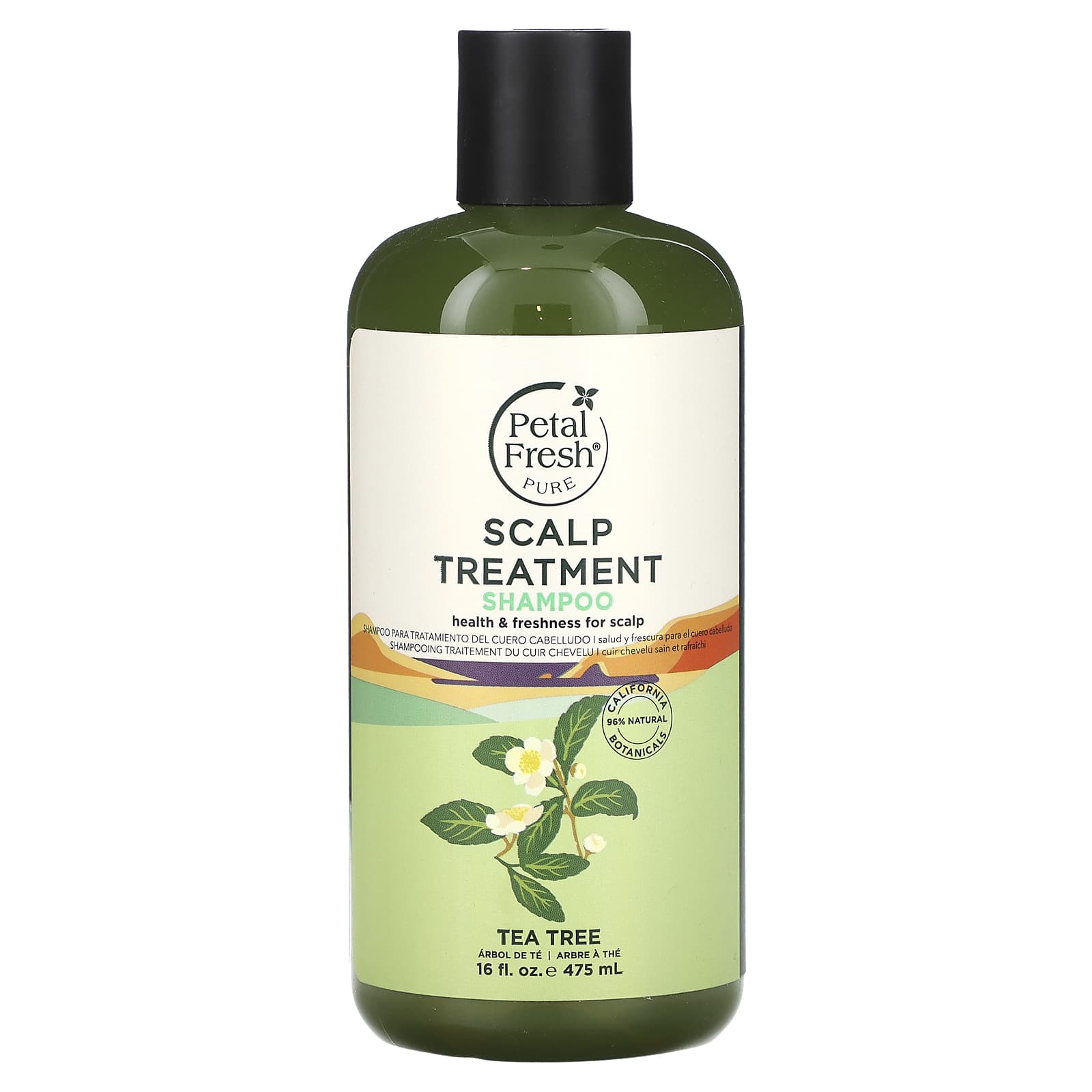 szampon do włosów tea tree scalp treatment shampoo petal fresh