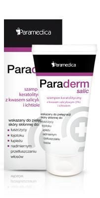 paraderm salic szampon keratolityczny z kwasem salicylowym i ichtiolem