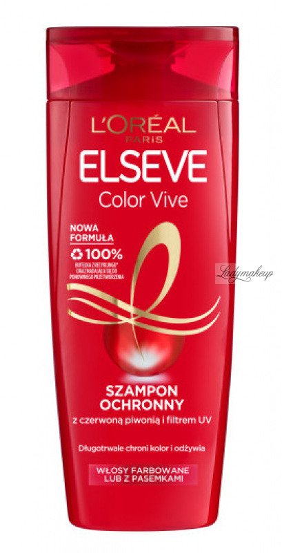 szampon loreal elseve czerwony opis wszystkich składników