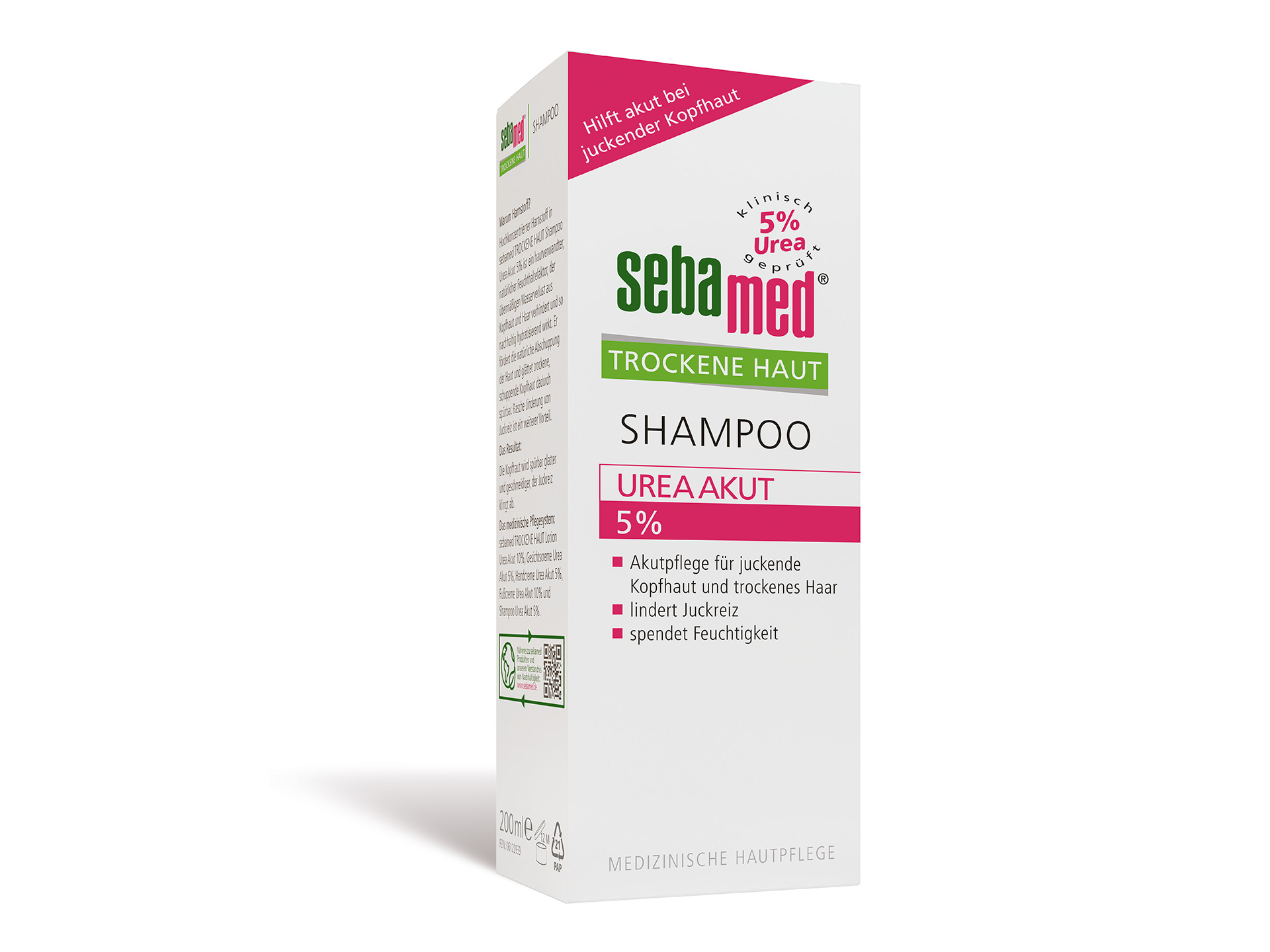 sebamed szampon do włosów 5 mocznika 200ml