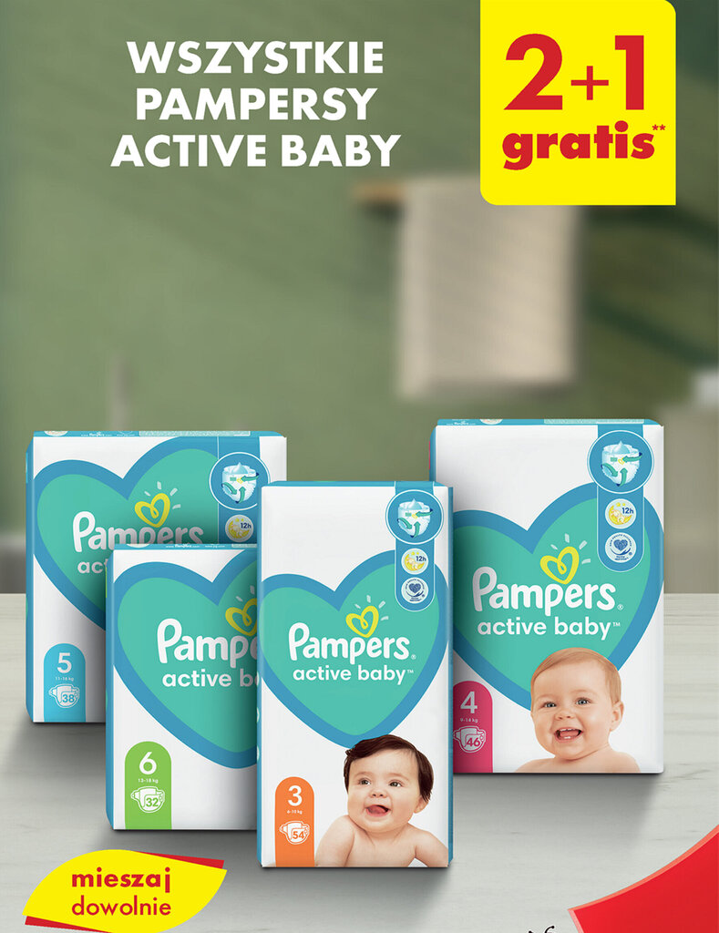 najlepsze promocje pampers