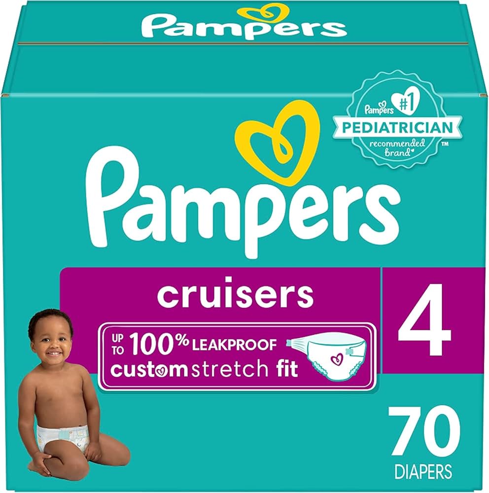 pampers 70 pack size 4