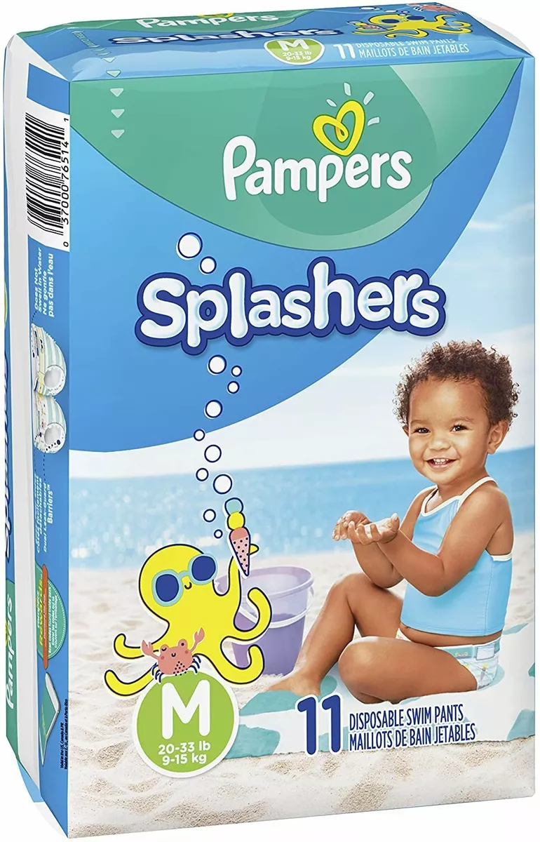 pampers splashers size 6