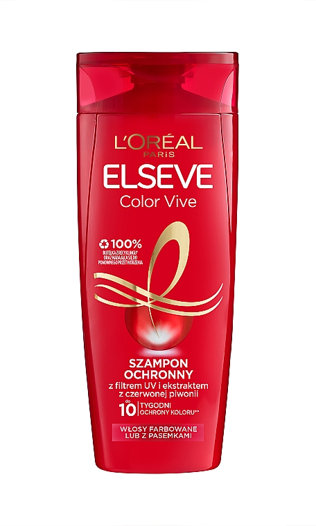 szampon loreal elseve czerwony opis wszystkich składników