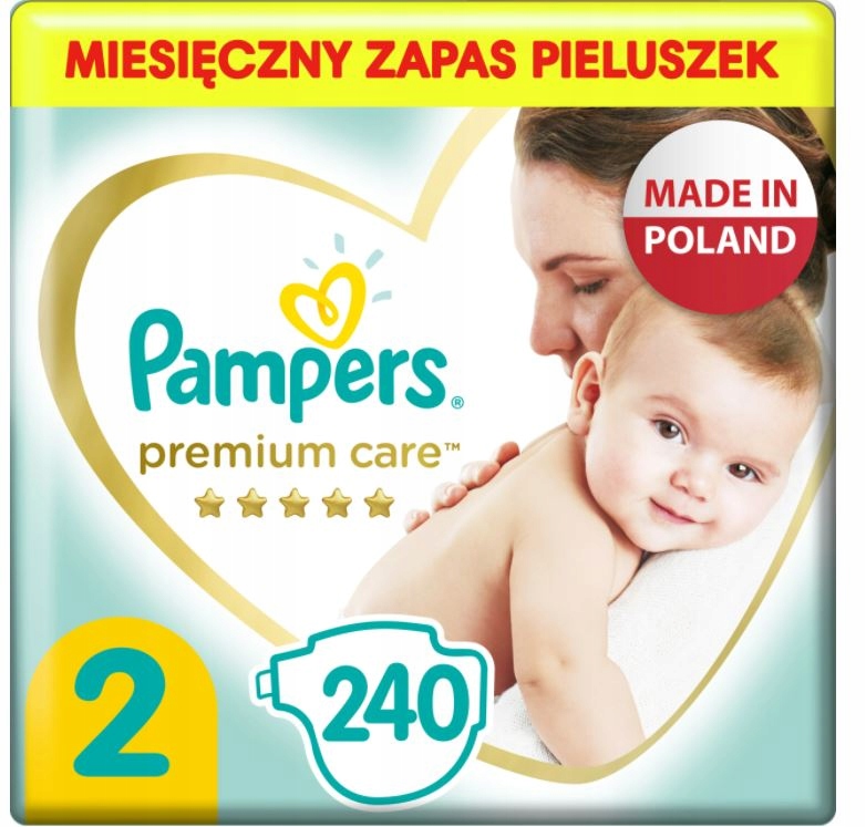 pampers premium care 240szt 2