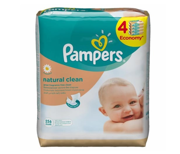 husteczki pampers natural clean