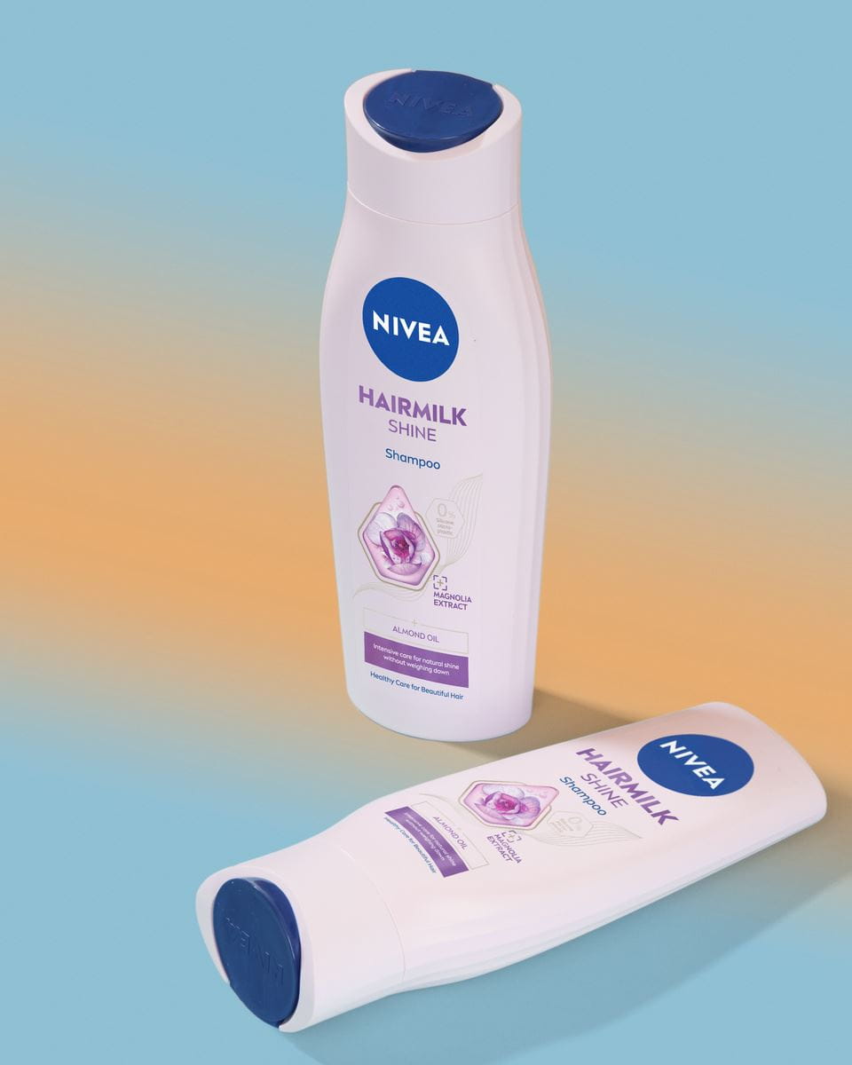 szampon hairmilk nivea shine