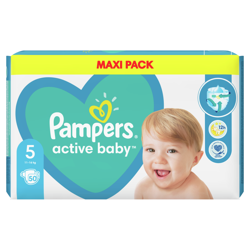 pampers active baby 5 110 szt