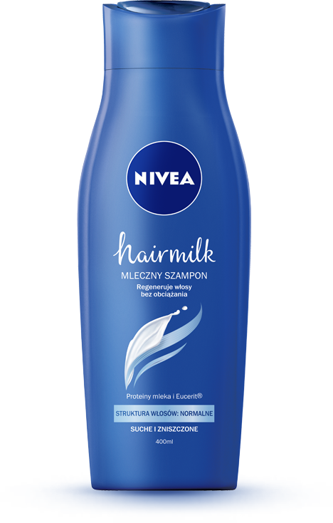 nivea hairmilk mleczny szampon