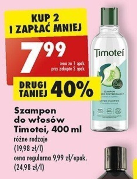 rossmann szampon timotei men