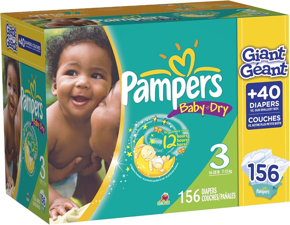 pampers giant pack 3 cena