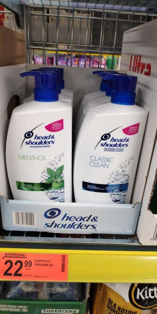 biedronka szampon do włosów jak head&shoulders