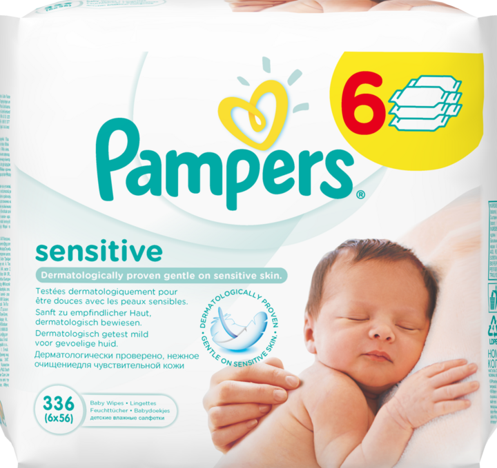 chusteczki pampers new baby sensitive cena rossmann