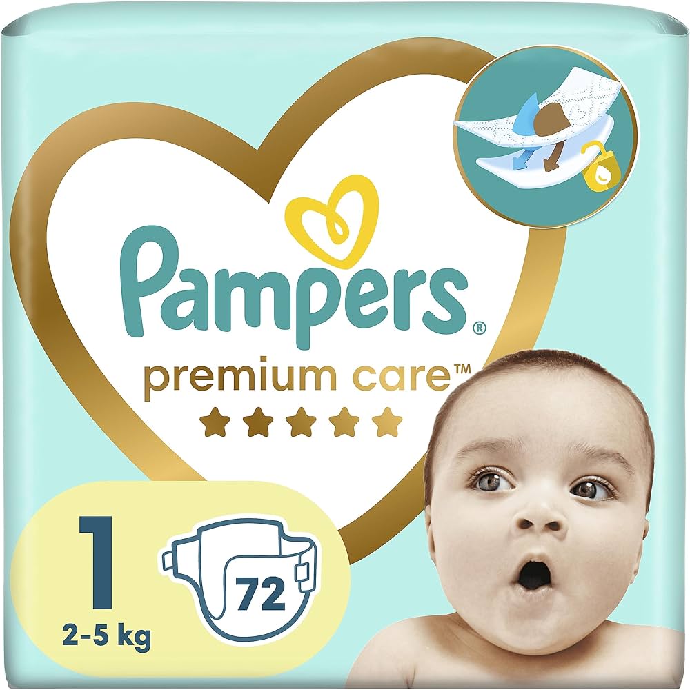 pampers pieluchy 1 rozmiar