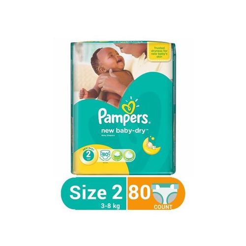 pampers new baby dry 2 80