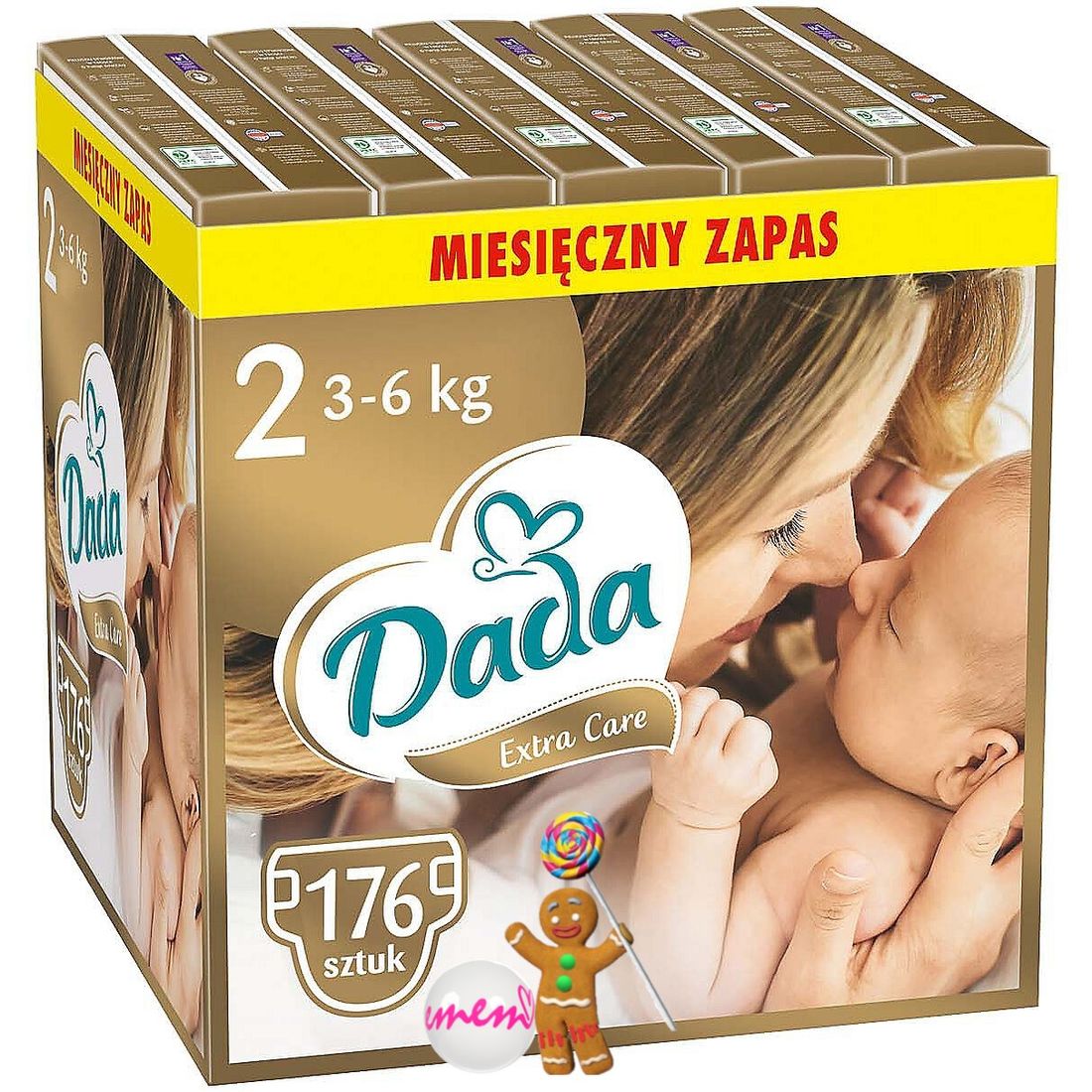 pieluchy dada extra care mini 64 szt