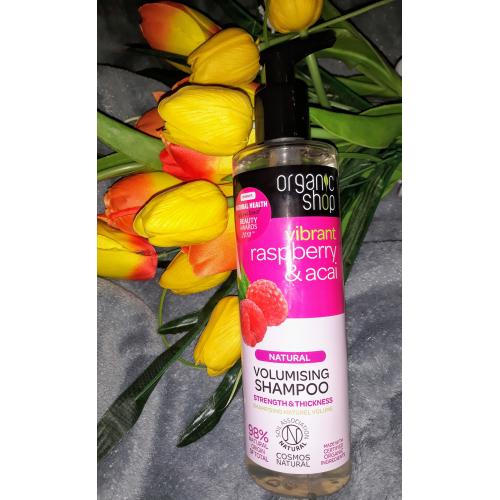 organic shop szampon raspberry