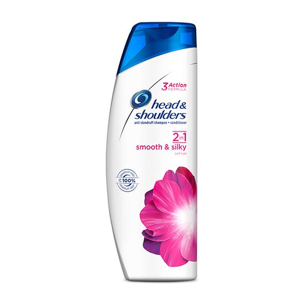 head&shoulders szampon przeciwłupieżowy z odżywką smooth&silky 360ml cena