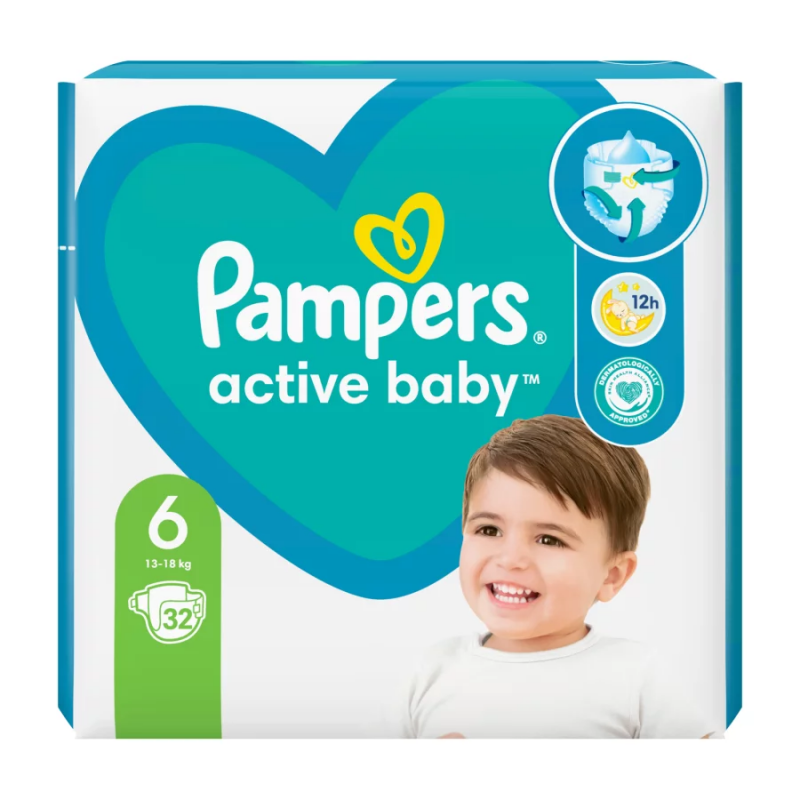 pieluszki jednorazowe pampers active baby