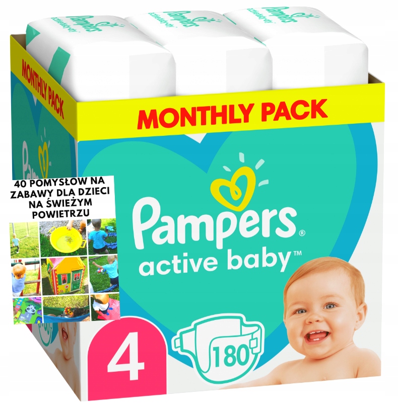 pampers miesieczny zapas