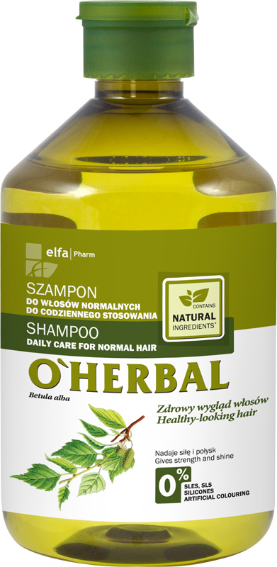 oherbal szampon z lnem