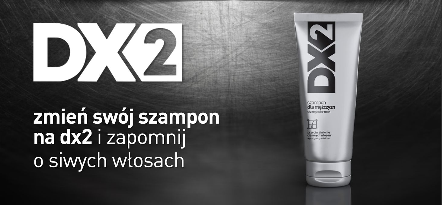 szampon dx2 szary