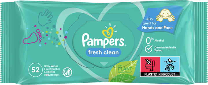 pampers fresh clean chusteczki dla niemowląt