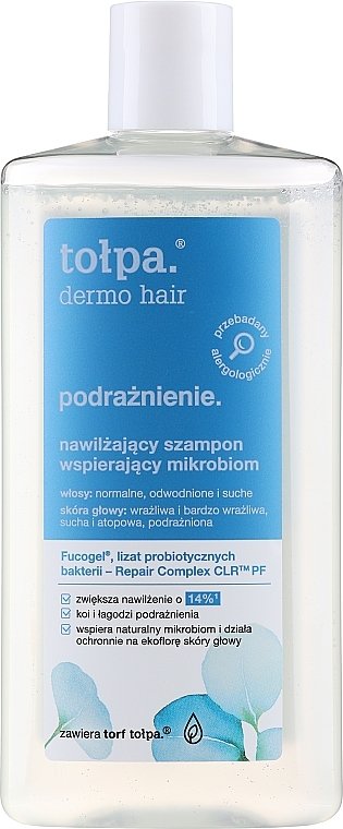 tołpa dermo hair szampon kojący podrażnienia 50ml