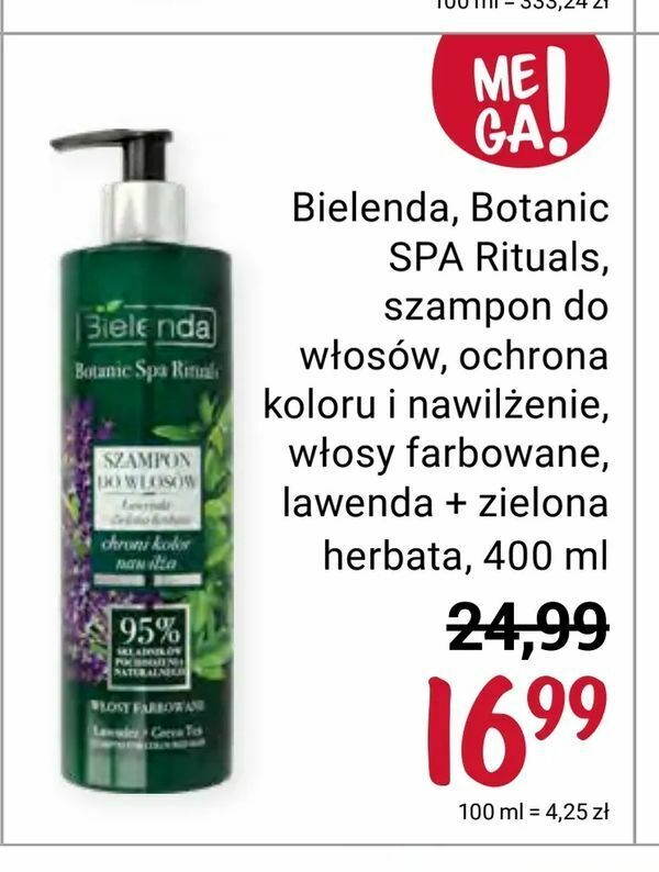 bielenda botanic szampon rossmann