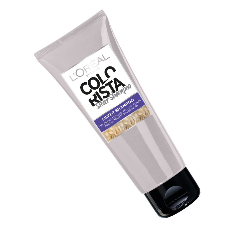 szampon do włosów blond loreal colorista silver shampoo