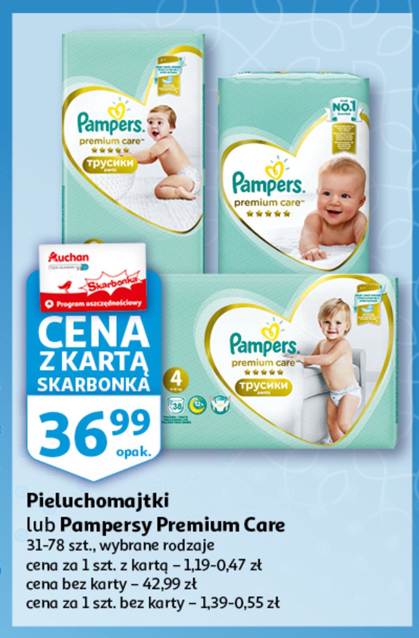 pampers 3 auchan cena