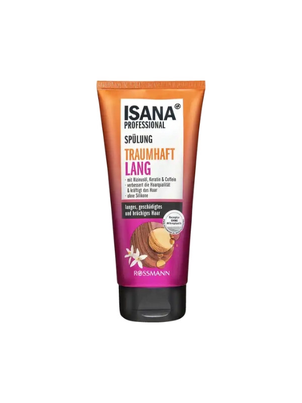 isana professional odżywka do włosów brown color shine