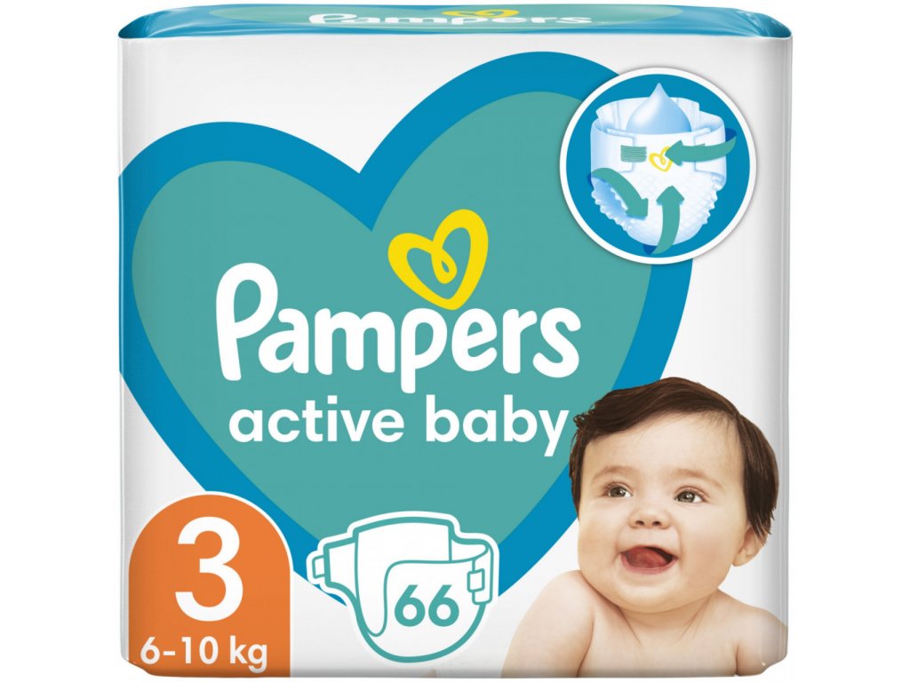 pampers active baby 3 midi