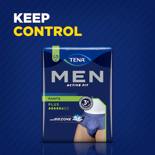 tena men pampers l