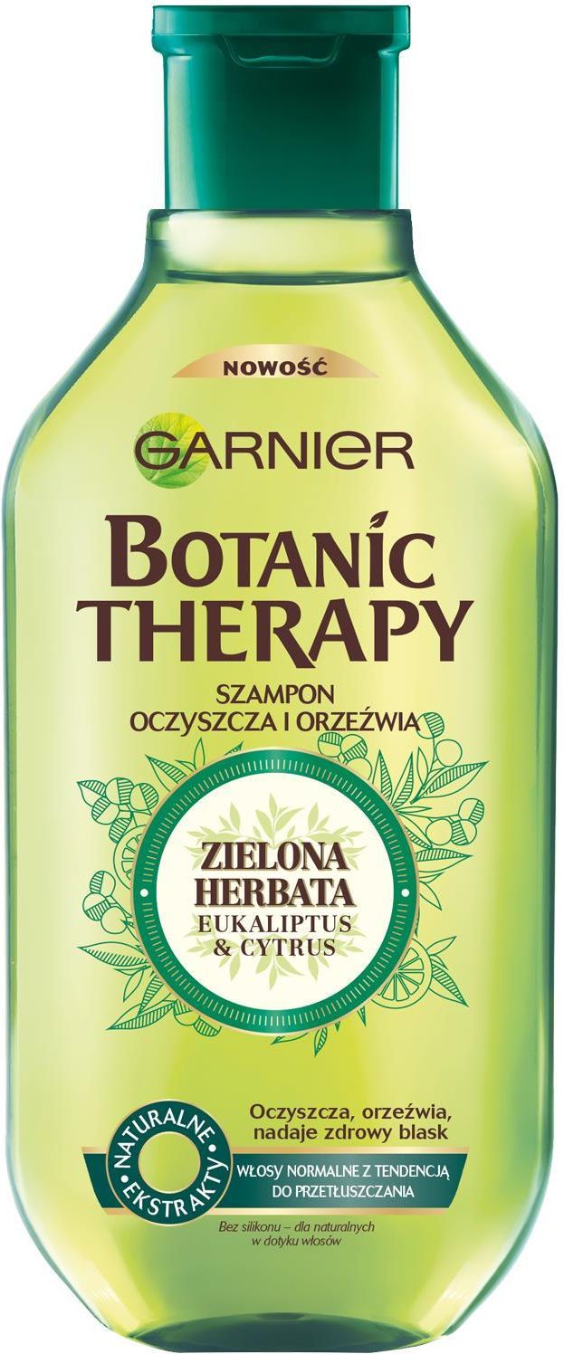 garnier szampon zielona herbata opinie